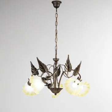 LAMPADARIO TRISTANO MARRONE...