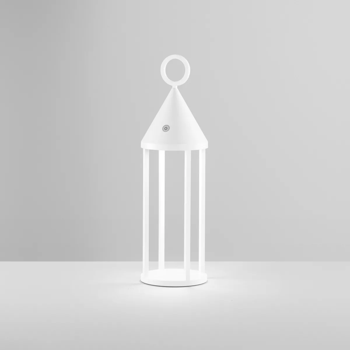 LAMPADA RICARICABILE LED OBERON BIANCA 2,2W 168LM 3000K DIMM. IP54 15,1X51CM