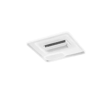PLAFONIERA LED VENTILATORE BLYTH SENZA PALE BIANCO 48W 5280LM CCT 55X13,5CM