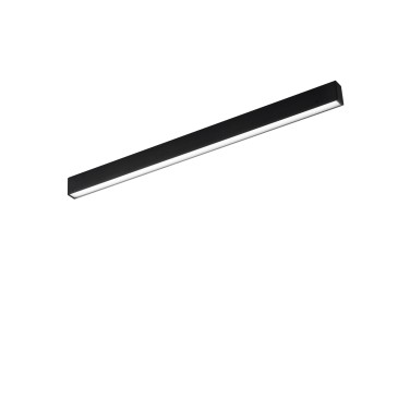 BARRA LED BUILD IN ALLUMINIO NERO 26W 3650LM 3000K 6,8X100X4 CM.