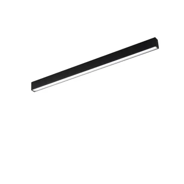 BARRA LED BUILD IN ALLUMINIO NERO 26W 3650LM 3000K 6,8X100X4 CM.