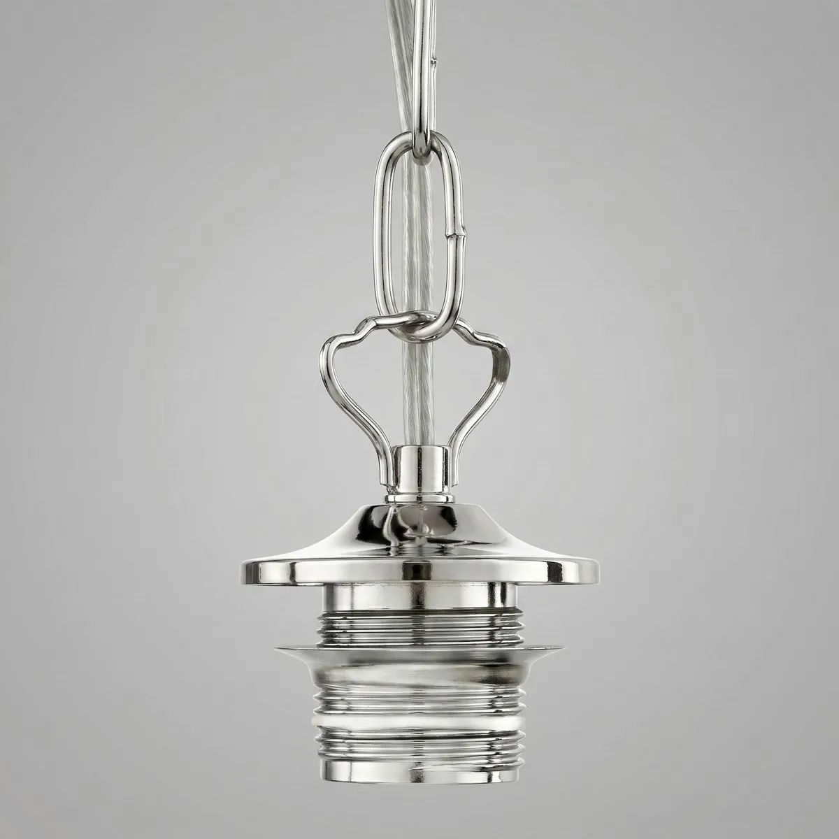 Sospensione Catena Metallo Nikel E27