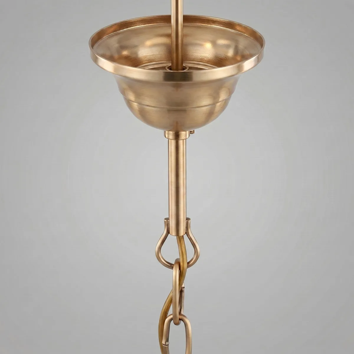 Sospensione Catena Metallo Brunito E27