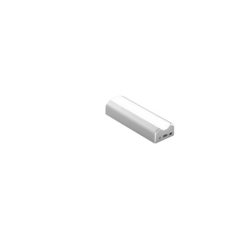 LED-Schrankleuchte, grau, 1 W, 105 lm, 4000 K, mit Solarpanel und Sensor, 10,24 x 3,5 x 2,2 cm