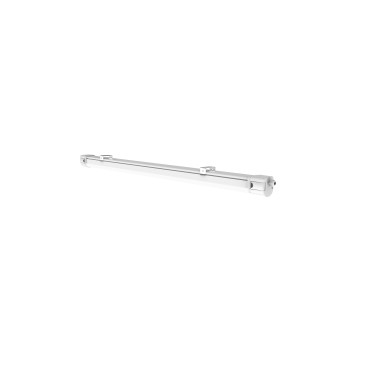 CONCORDE WEISSE WASSERDICHTE LED-DECKENLEUCHTE AUS POLYCARBONAT 60W 7800LM 4000K IP65 7,1X130X7,3 CM.