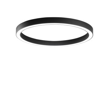 PLAFONIERA LED DEMOS NERO 120W 13200LM CCT 120X8,5CM