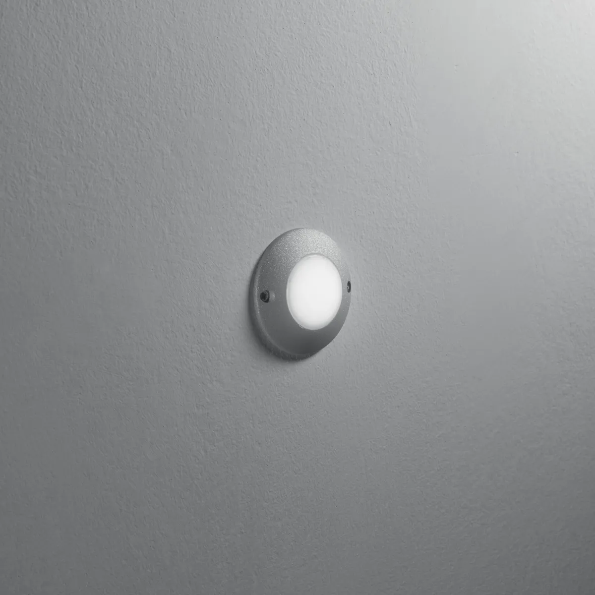 SEGNAPASSI CALPESTABILE LED ELMO SILVER 3W 380LM 4000K 7X7X1,5 IP54CM