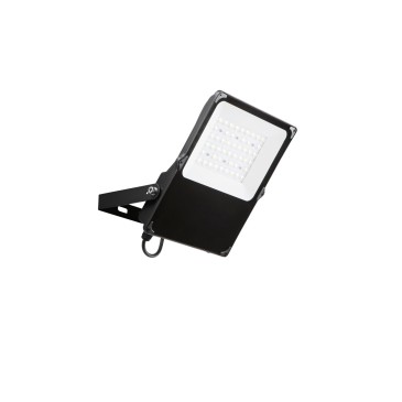 GIOVE Schwarze LED-Flutlichtleuchte 100W 15670LM 6000K IP66 27,8X5,2X36,4CM