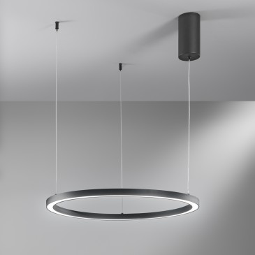 Schwarze LED-Hängeleuchte...