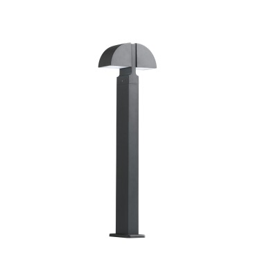 Mât LED IDEM réglable en métal anthracite 8W 840LM 4000K IP44 20,2 x 14 x 70 cm
