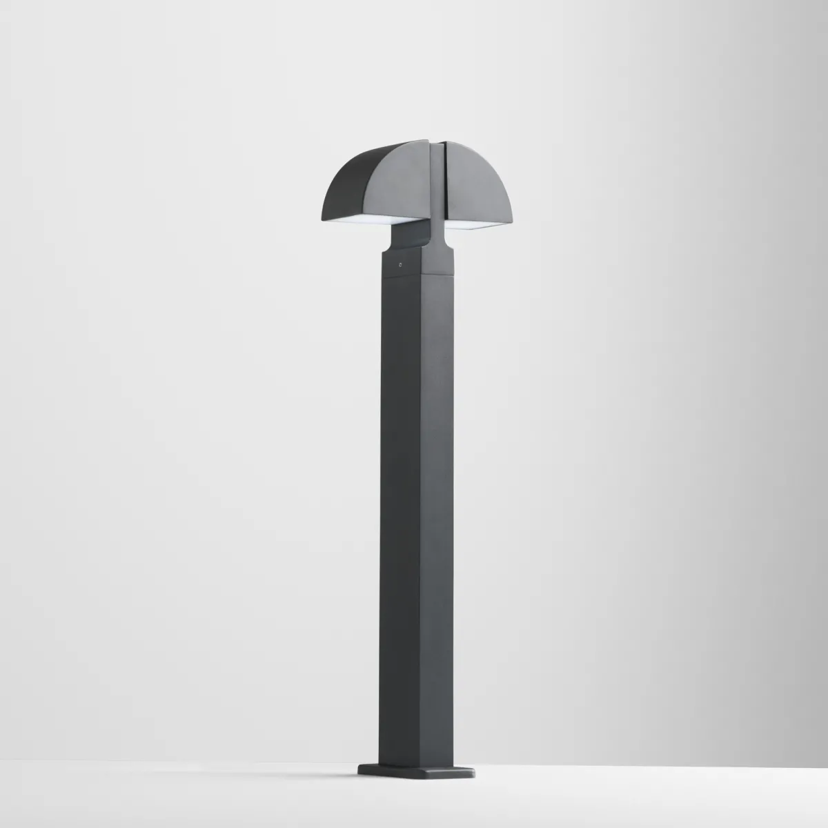 IDEM LED-Mastleuchte, verstellbar, anthrazitfarbenes...