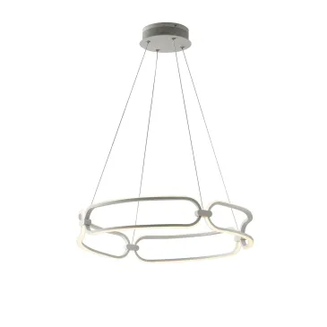 SOSPENSIONE LED INFINITY BIANCA 49W 4400LM 4000K 58X10X120CM