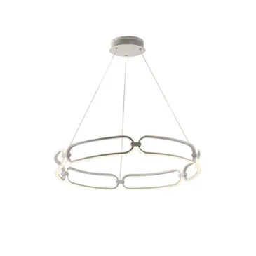 Suspension LED blanche infinie 61,5 W 5530 lm 4000 K 78 x 10 x 120 cm