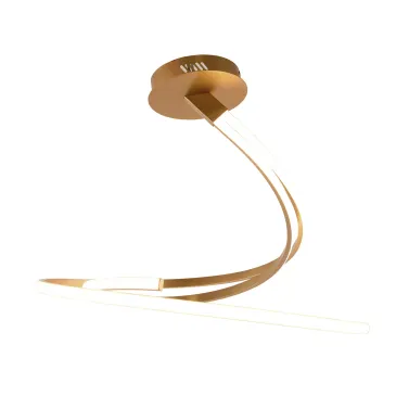 Plafonnier LED KINETIC GOLD 40W 5440LM CCT 60X4X58CM