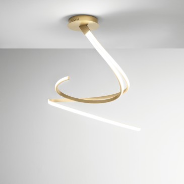 PLAFONIERA LED KINETIC ORO...