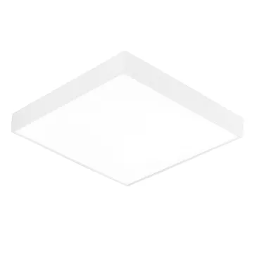 PLAFONIERA LED KLIO BIANCA QUADRATA 64,8W 7800LM 3000K 40X40X5,1CM