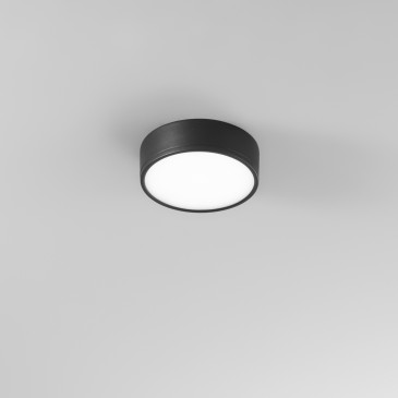 PLAFONIERA LED KLIO NERA IN...