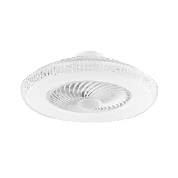 PLAFONIERA LED VENTILATORE LEVANTE BIANCO 40W 4450LM CCT DIMM. Wi-Fi CON TELECOMANDO INCLUSO 60X20CM