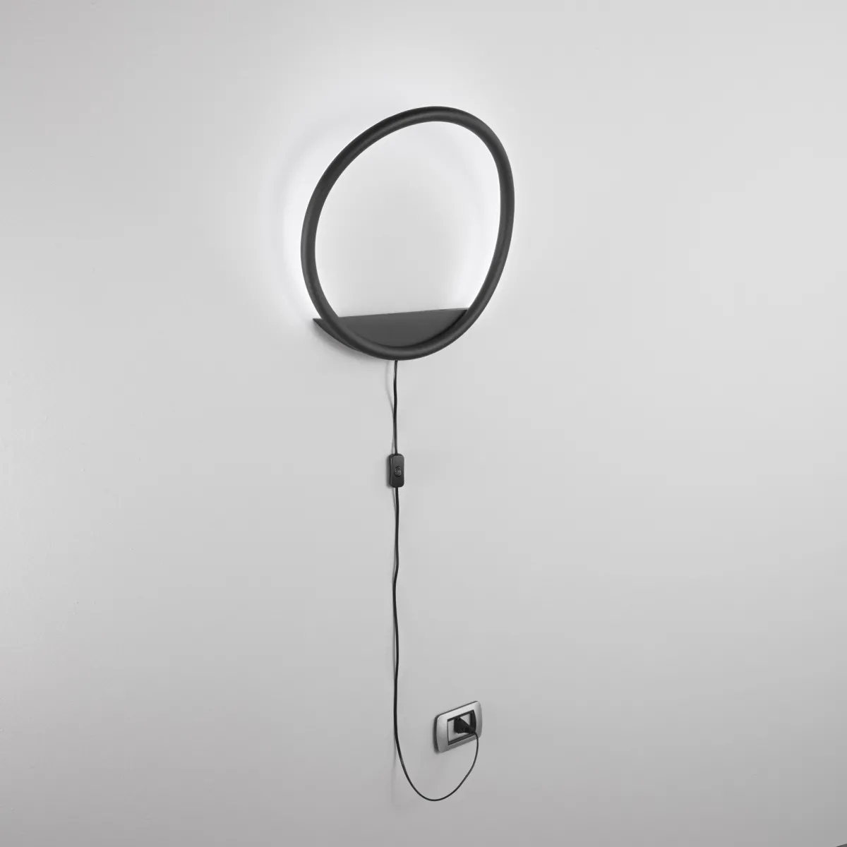 APPLIQUE LED LINGER NERA 15W 1650LM CCT 35X35X15CM