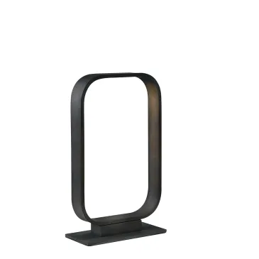 Lampe de table LED marron MOKA 5W 420LM 3000K 16X7X26CM