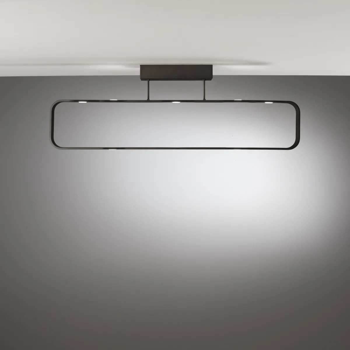 Plafonnier LED Moka marron 35 W 2940 lm 3000 K 80 x 16 x...