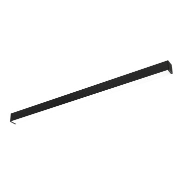 Schwarze LED-Wandleuchte in verschiedenen Größen