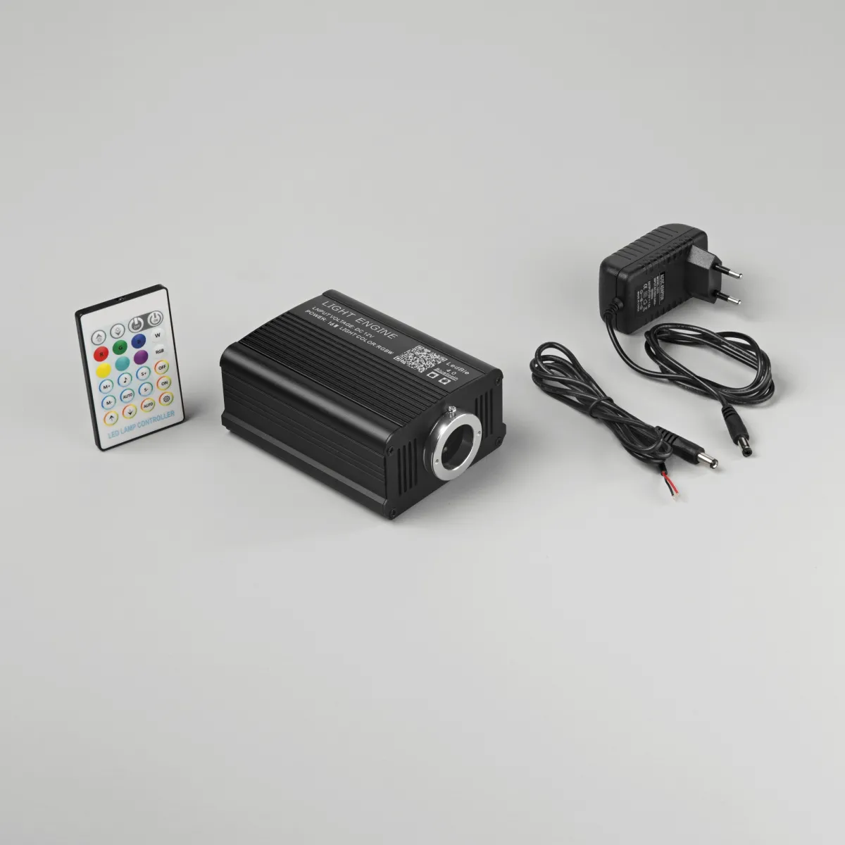 PROIETTORE LED OPTICAL KPA-16W RGBW COLOR CHANGING&TWINKLE EFFECT DC12V + ADAPTOR 220V 55X95X180MM