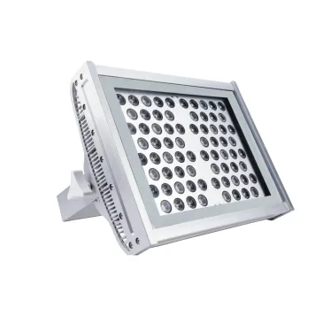 Projecteur LED en aluminium RAYS 72x2W RGB IP65 40x32x29cm