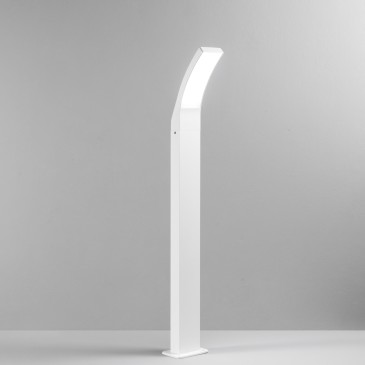 SAIL LED-Pollerleuchte, weiß, 12 W, 1440 lm Farbtemperatur, IP65, 12 x 16 x 90 cm