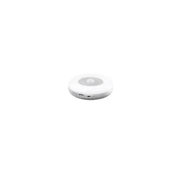 Lampe de table LED blanche/argentée 1W 110LM 4000K avec capteur 7X2,15CM