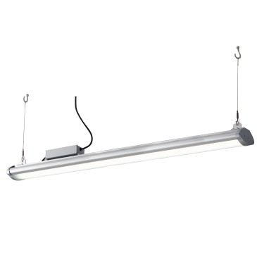 SUPERIA SILVER ALUMINUM HIGH-BAY LED SPOTLIGHT 200W 30000LM 4000K IP65 7.2X120.5X13.5 CM.