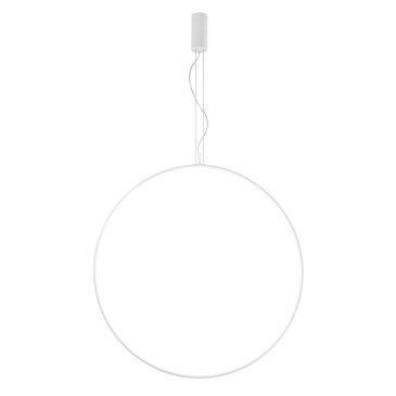 Suspension LED blanche TOORX 50W 5500LM CCT 120X2CM