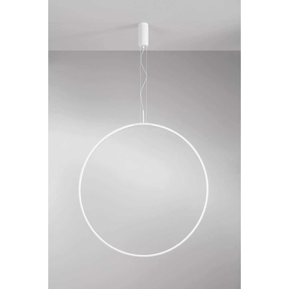Suspension LED blanche TOORX 50W 5500LM CCT 120X2CM