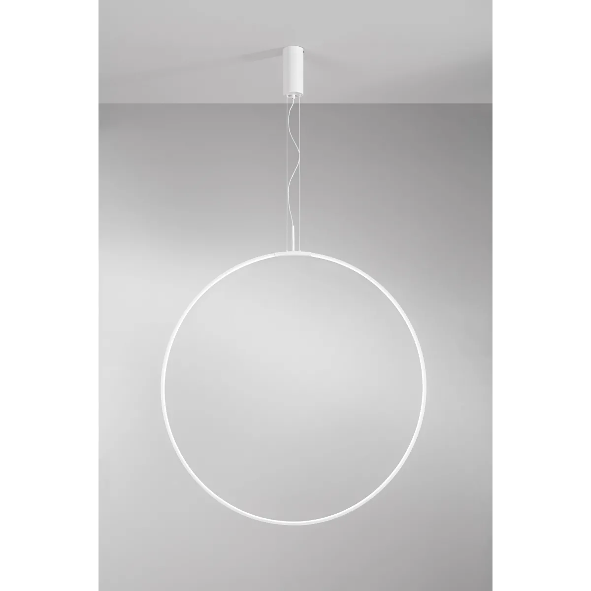 Suspension LED blanche TOORX 50W 5500LM CCT 120X2CM