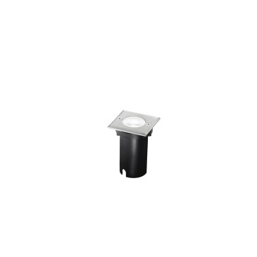 FARO A INCASSO CALPESTABILE LED WALK ACCIAIO QUADRATO 3W 345LM 3000K IP67 7X7X6,6CM