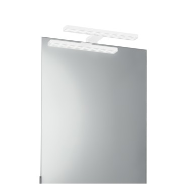 APPLIQUE LED CRUISE BIANCO FISSAGGIO PARETE/SPECCHIO 5,2W 550LM 4000K IP44CM 28x8x11CM