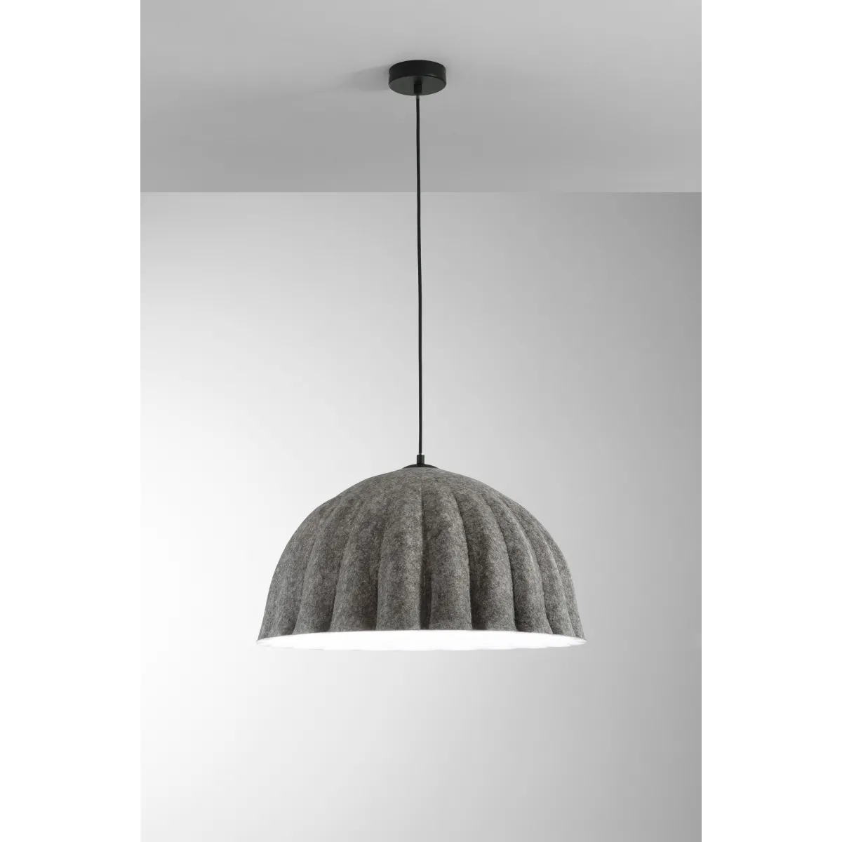 MIDI-Aufhängung aus grauem/weißem Filz, 2 m Kabel, 53 cm...