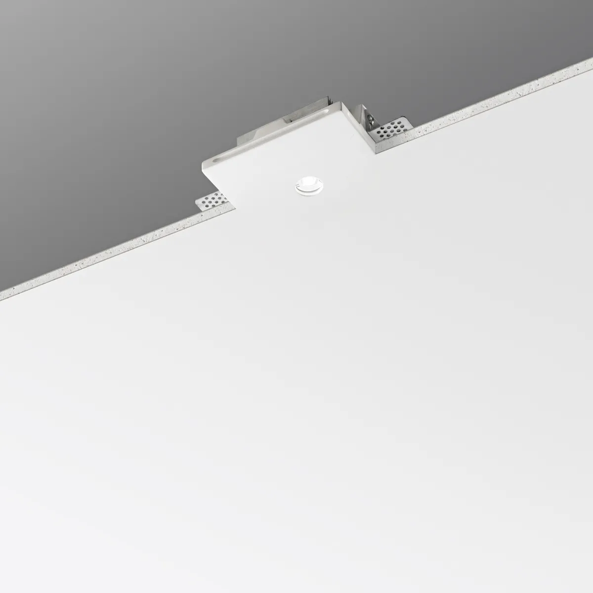 INCASSO LED COMET QUADRATO IN GESSO 7W 900LM 4000K 120X120X28MM