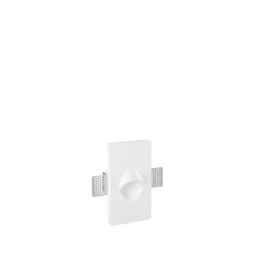 INCASSO ESTRO TONDO IN GESSO 1XMINI GU10 160X90X67MM