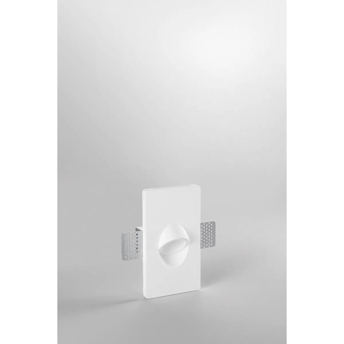 INCASSO ESTRO TONDO IN GESSO 1XMINI GU10 160X90X67MM
