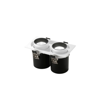INCASSO LED OUTSIDER BIANCO 2X15W CCT