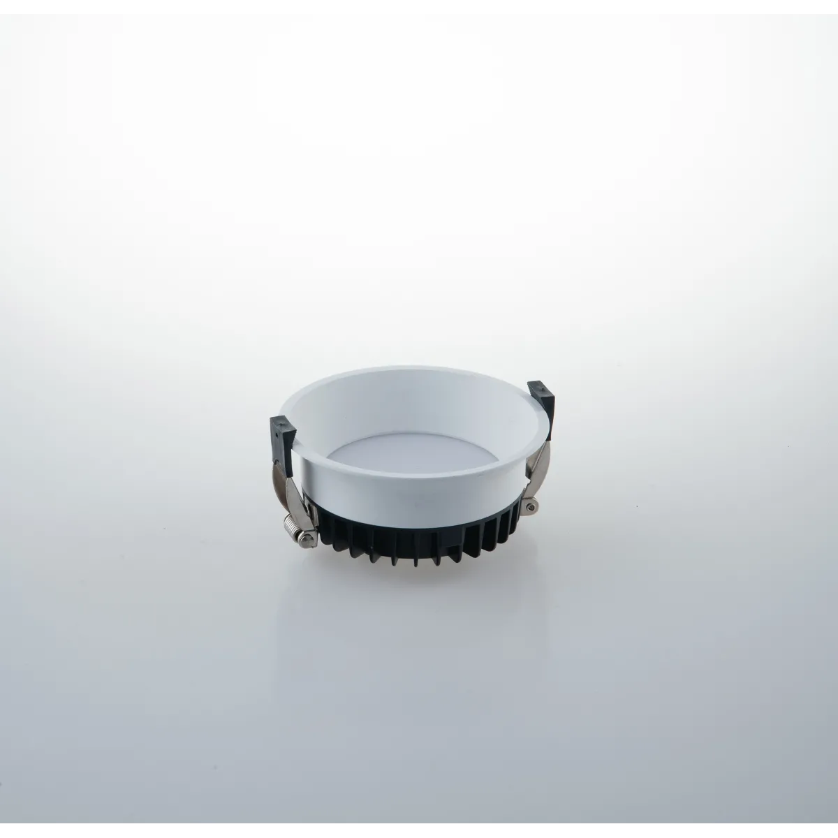 Spot encastré rond LED blanc 12 W | Mondialshop