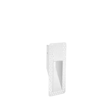 INCASSO YUREI BIANCO IN ACCIAIO E ALLUMINIO 238X91X61MM