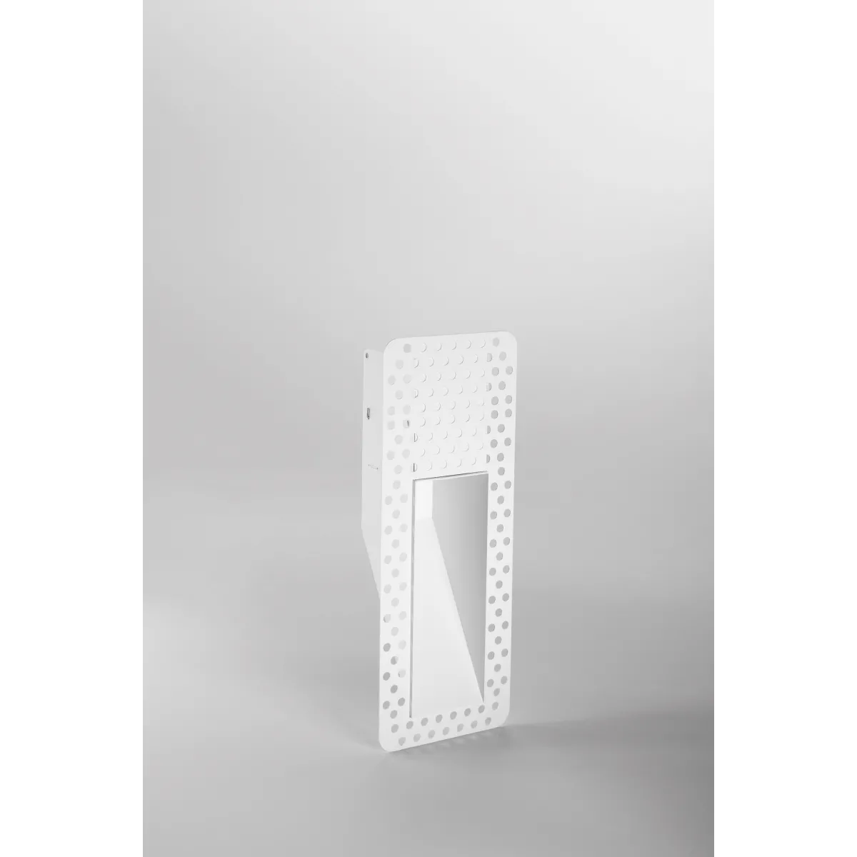 INCASSO YUREI BIANCO IN ACCIAIO E ALLUMINIO 238X91X61MM