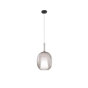 SUSPENSION EN VERRE PYREX BRUN 1XE27