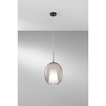 SUSPENSION EN VERRE PYREX...