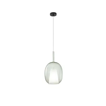 SUSPENSION EN VERRE PYREX VERT 1XE27