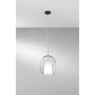SUSPENSION EN VERRE PYREX...
