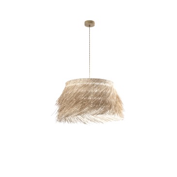 Suspension en rotin Samoa 1XE27 Max 60W IP20 60XH178CM