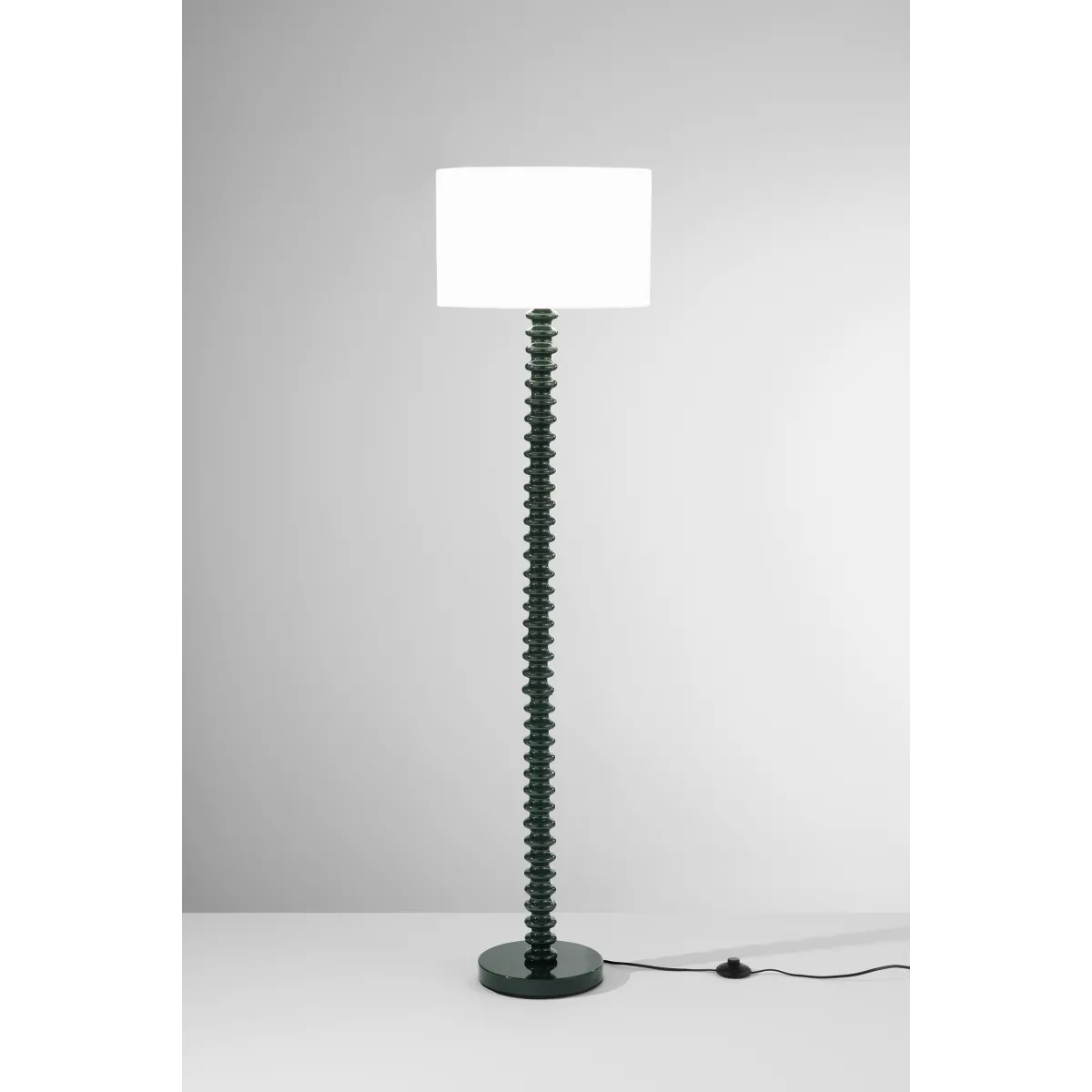 SULTAN GRÜNE STEHLAMPE AUS METALL + SAMT 1XE27 15W,...